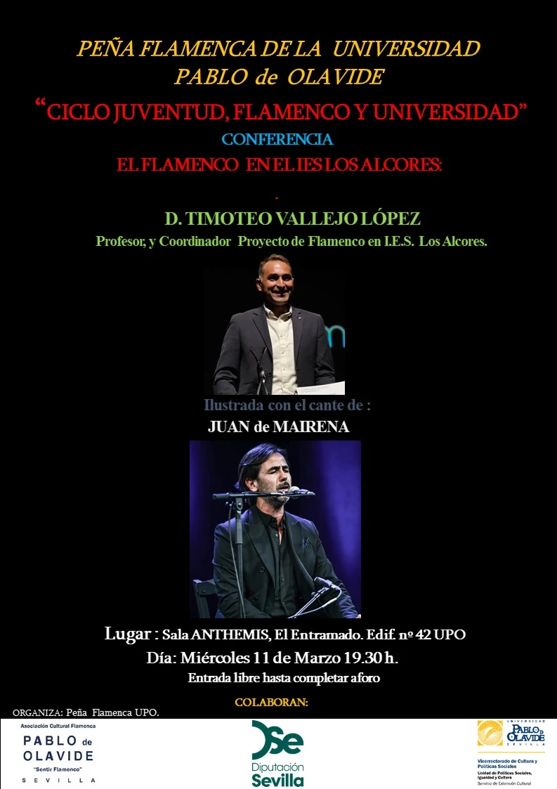 CARTEL CONFERENCIA TEO Y JUAN de MAIRENA copia Paco Rey