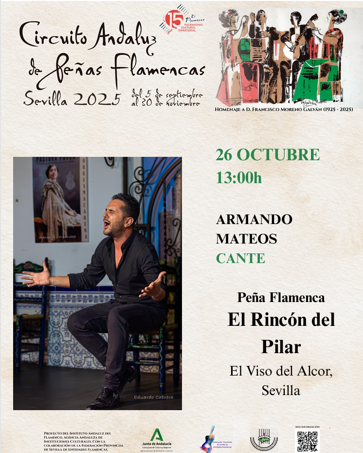Cartel 3 el rincon del pilar flamenco