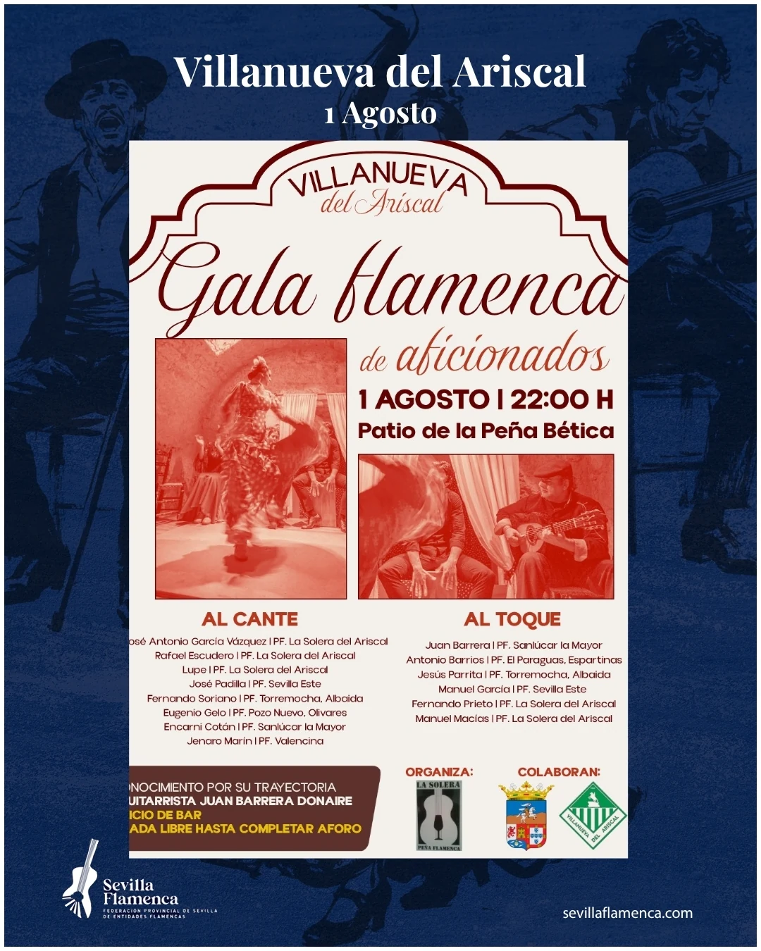 Gala flamenca de aficionados